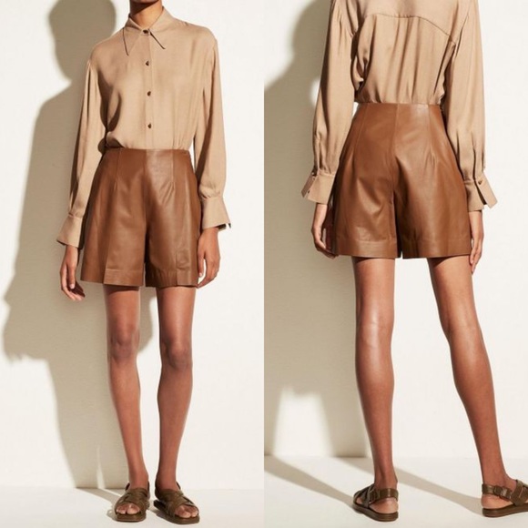 Vince Leather Shorts - Picture 8 of 8